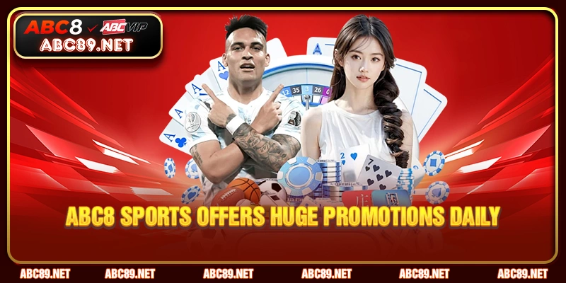 ABC8 Sports offers huge promotions daily