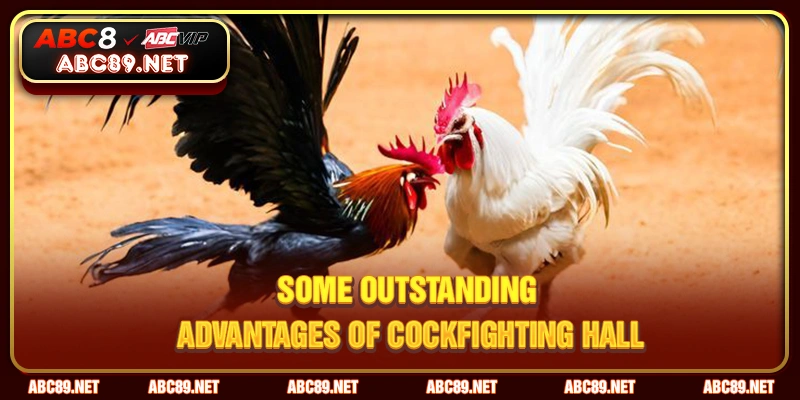 Some outstanding advantages of cockfighting hall